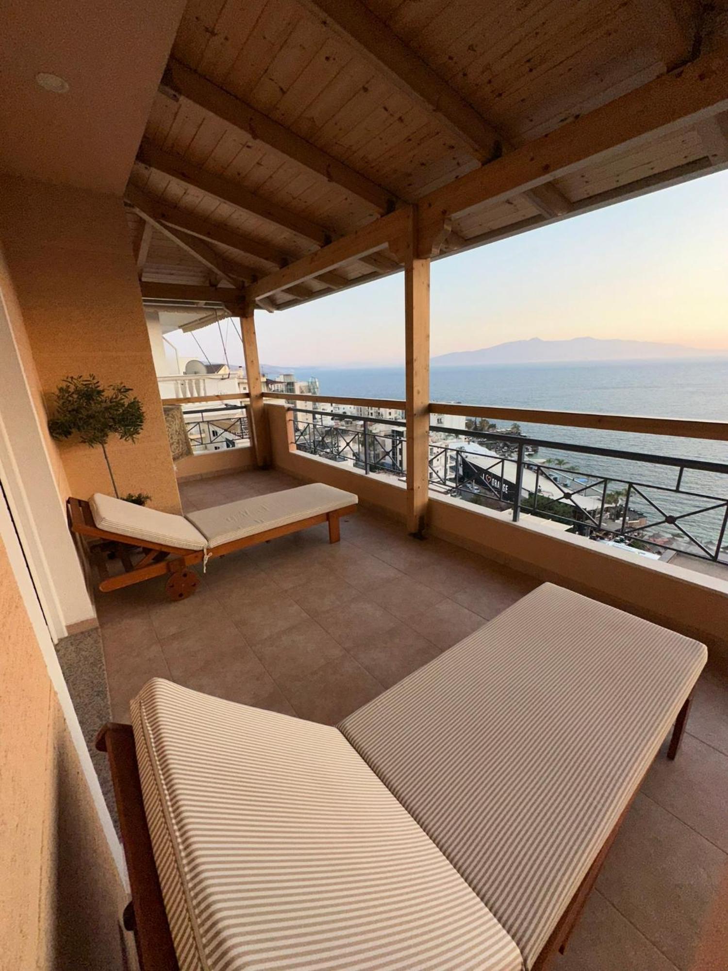 Apartament Hermes Sarandë Buitenkant foto