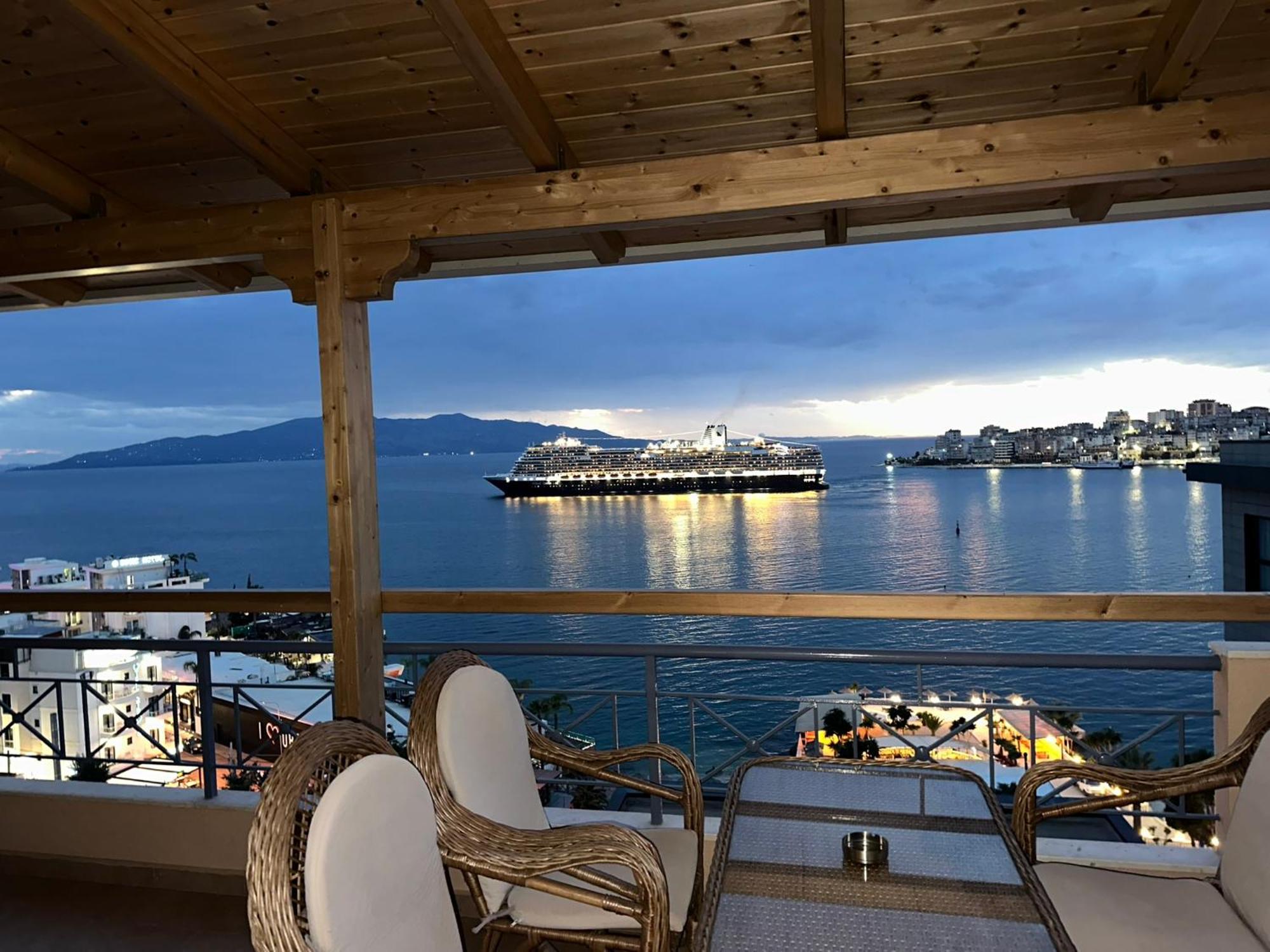Apartament Hermes Sarandë Buitenkant foto